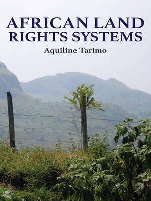 cover image of African Land Rights Systems